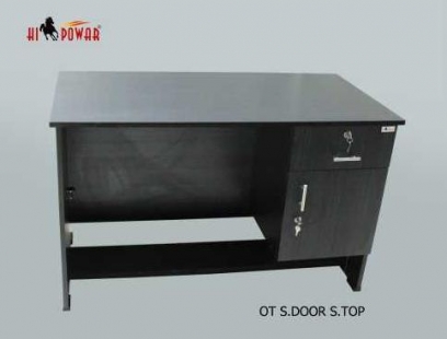 4*2 Office table Single Door Single Top